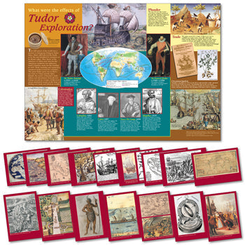 HISTORY, TUDORS, Exploration Poster and Photopack, Set