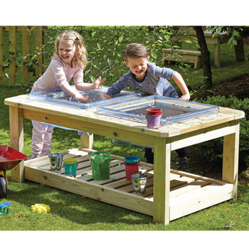 Sand & Water Station, Double, Toddler, 450mm high, Each