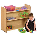 MAPLE EFFECT & PRIMARY COLOUR RANGE, BOOKCASE, Maple