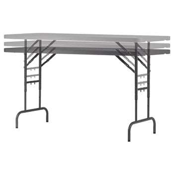 FOLDING TABLES, HEIGHT ADJUSTABLE, 1830 x 760 x 740-940mm height, MORLEYS OF BICESTER LIMITED