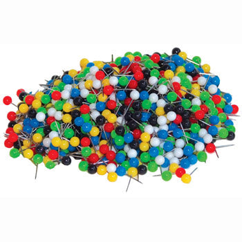 MAP PINS, Tub of 1000