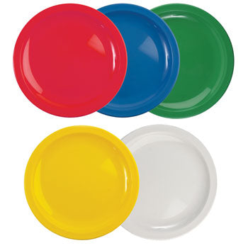 POLYCARBONATE WARE, STANDARD, Plates, Red, Each