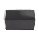 INDEX CARD HOLDER, Plastic box, For 152 x 102mm Cards, Each