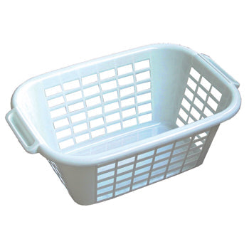 LAUNDRY ACCESSORIES, Rectangular, Plastic Basket, 660 x 450 x 270mm, Each