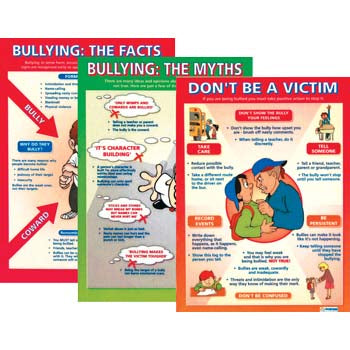 BULLYING POSTERS, Set of 3