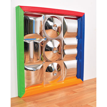 MULTI-COLOUR SOFT FRAME SENSORY MIRROR, Each