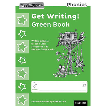 WRITING SKILLS, Get Writing!, Set 1 Green, Pack of 10