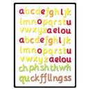 MAGNETIC LETTERS, Phonics Letters Pack 1, Set