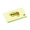 POST-IT(R) CANARY(TM) YELLOW NOTES, Canary(TM) Yellow, 76 x 127mm, 100 Sheets, Pack of 12