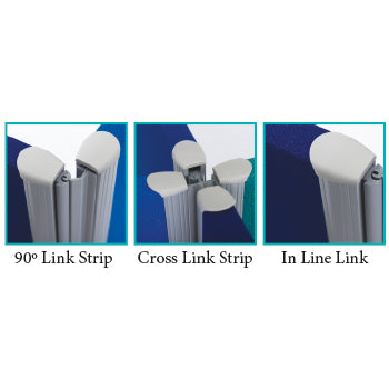 PARTITION SCREENS, Panel Accessories, In Line Link Strip