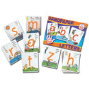 ALPHABET, SANDPAPER LETTERS, Set of 26