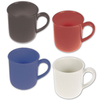 MUGS, Coloured, White, Each