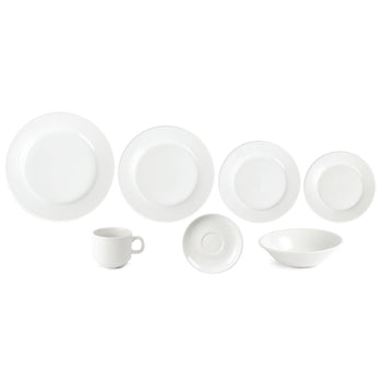 CLASSIC ROUND, White, Plate, Dinner, 230mm, Each