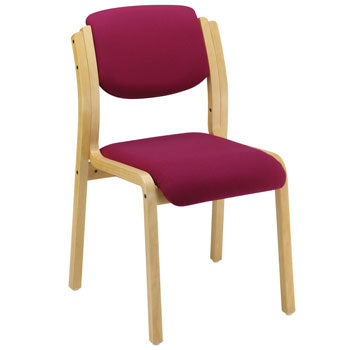 HEAVY DUTY WOODEN CHAIRS, Stacking, Without Arms, Blizzard, Smartbuy