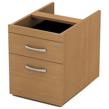 DRAWER UNITS, FIXED, 1 Personal Drawer & 1 Filing Drawer, Beech