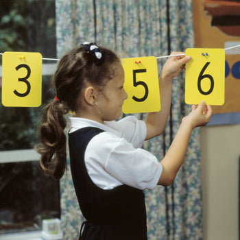 NUMBER WASHING LINE, Plastic Numbers, Set