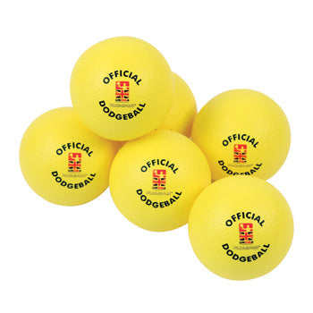 OFFICIAL UKDBA PLAY-SPORT(R) DODGEBALLS, Set of 6