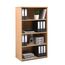 BOOKCASES, Standard - 470mm depth, 1440mm height with 3 shelves, White