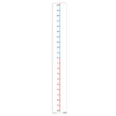 TABLE TOP NUMBER LINES, 430 x 60mm, -10 to +10 Vertical, Pack of 10