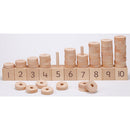 1-10 NATURAL NUMBER STACKER, Age 2+, Set