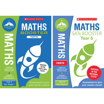 NATIONAL CURRICULUM SATS BOOSTER CLASSROOM PROGRAMME, Maths Tests, Year 6, Pack of 10