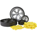 GIANT POLYDRON, Wheels Set, Age 2+, Set of 8 pieces