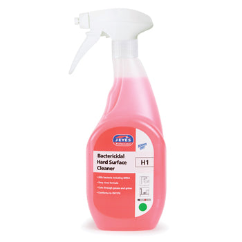 GENERAL CLEANERS, H1 Bactericidal Hard Surface Cleaner, JEYES Professional, Case of 6 x 750ml