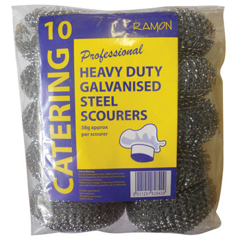 METAL SCOURERS, Pack of 10