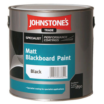 BLACKBOARD PAINT, Black, 2.5 litres