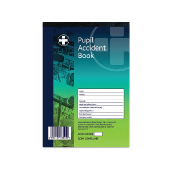 FIRST AID, ACCIDENT BOOK, A5 Pupil Book, Each