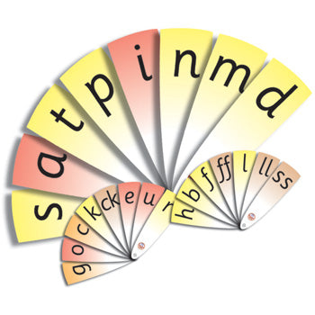 SMART PHONICS, PHONEME FANS, Phase Two, Pack of 5 x 3 fans