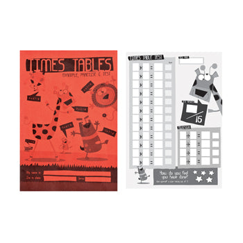 A5 TIMES TABLE BOOK, Pack of 30