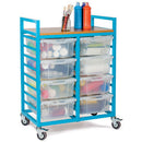 MOBILE UNITS, ART TROLLEY, White