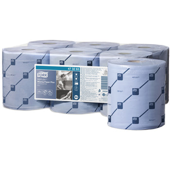 TORK REFLEX(TM) SINGLE SHEET CENTREFEED, Reflex Wiping Paper Plus, Case of 6 Rolls