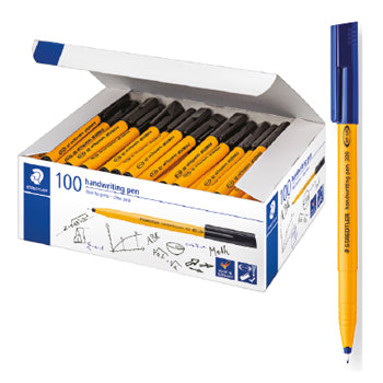 PENS, HANDWRITING, Staedtler(R) Handwriting, Black, Class Pack of 100