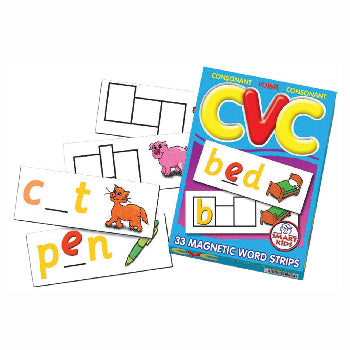 MAGNET WORD STRIPS, CVC, Set