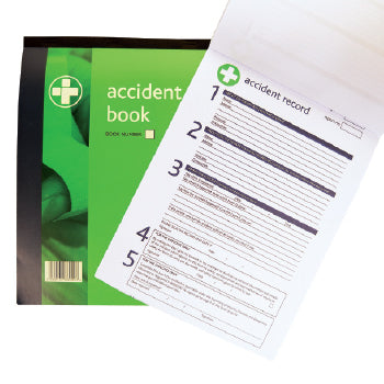 FIRST AID, ACCIDENT BOOK, A4, Each