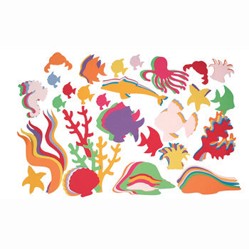 DISPLAY SHAPES, Sealife, Pack of 400