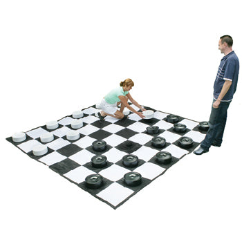 RECREATIONAL GAMES, PVC CHESS & DRAUGHT BOARD, Each