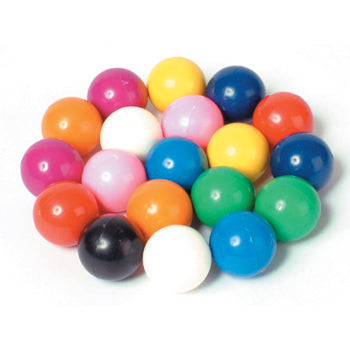 EARLY MAGNETS, MAGNETIC PLASTIC MARBLES, Set of 20