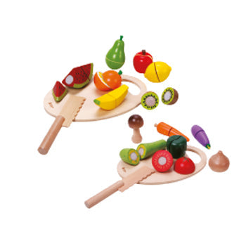 ROLE PLAY, CUTTING FRUIT & VEGETABLES, Age 2+, Set