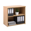 BOOKCASES, Standard - 470mm depth, 740mm height with 1 shelf, Oak