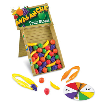 COUNTING AND SORTING, Avalanche Fruit Stand, Age 3+, Set