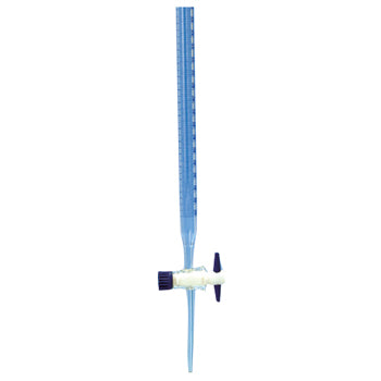 GLASS BURETTE, CLASS B, 50 x 0.1ml, Each