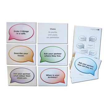 FRENCH CHALLENGE CARDS, Set of 30