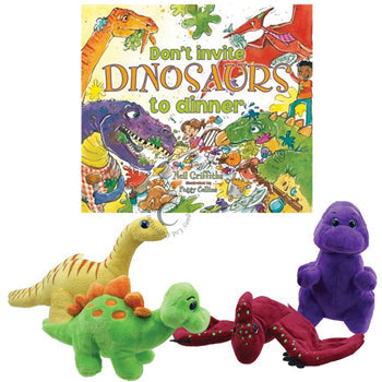 STORY TELLING SETS, Don't Invite Dinosaurs to Dinner, Set