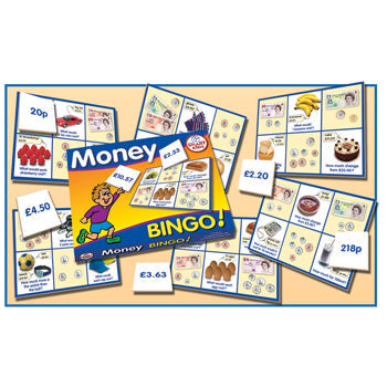 TEACHING MONEY SKILLS, MONEY BINGO, Each