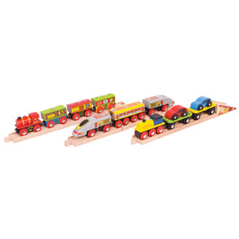 IMAGINATIVE PLAY, TRANSPORT TRAINS, Age 3+, Set