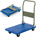 FOLDING PLATFORM TRUCKS, Plastic, Blue, Each