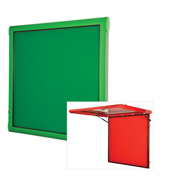 WEATHERSHIELD WALLMOUNTED OUTDOOR SHOWCASE, 1220 x 1031mm height (15xA